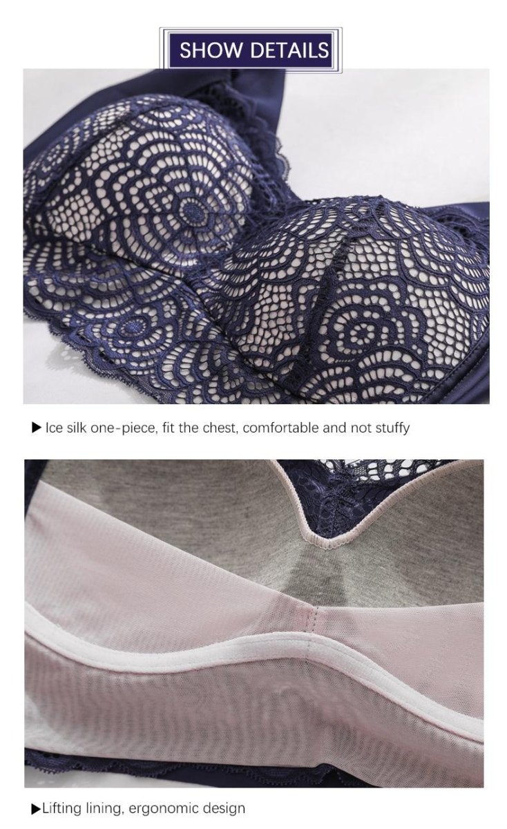 Women's Sexy Bra Plus Size Lace Underwear - AmiraMart