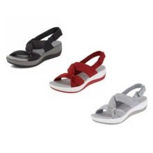 Women's Simple Fish Mouth Roman Sandals - AmiraMart