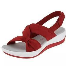 Women's Simple Fish Mouth Roman Sandals - AmiraMart