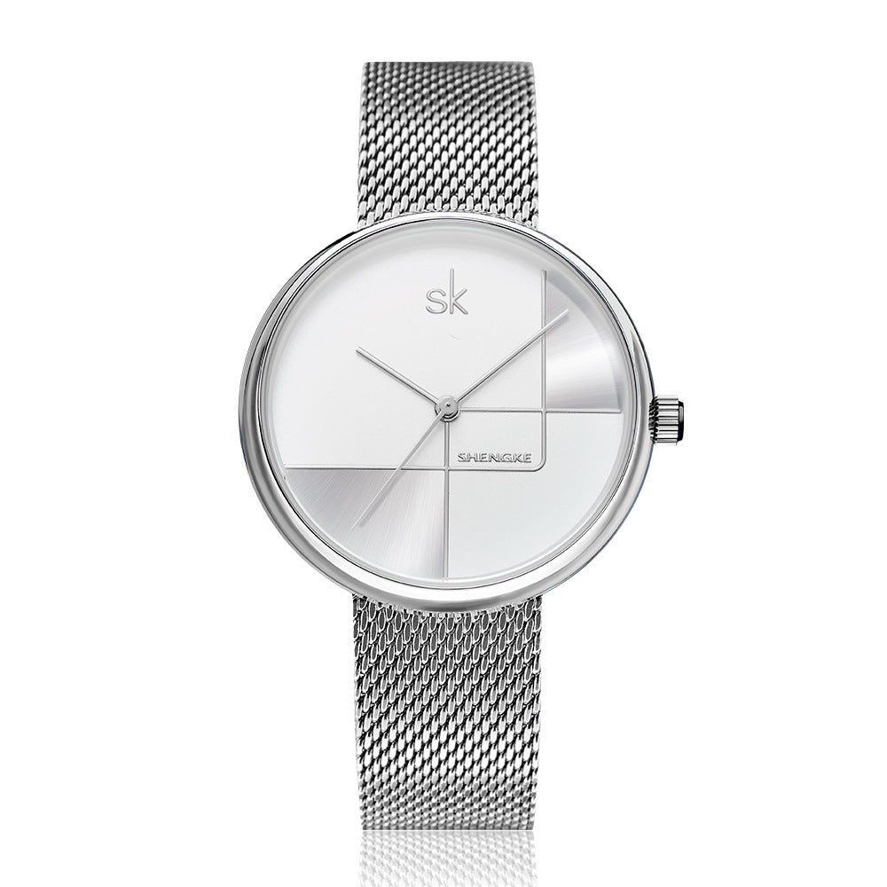 Women's Simple Geometric Quartz Watch - AmiraMart