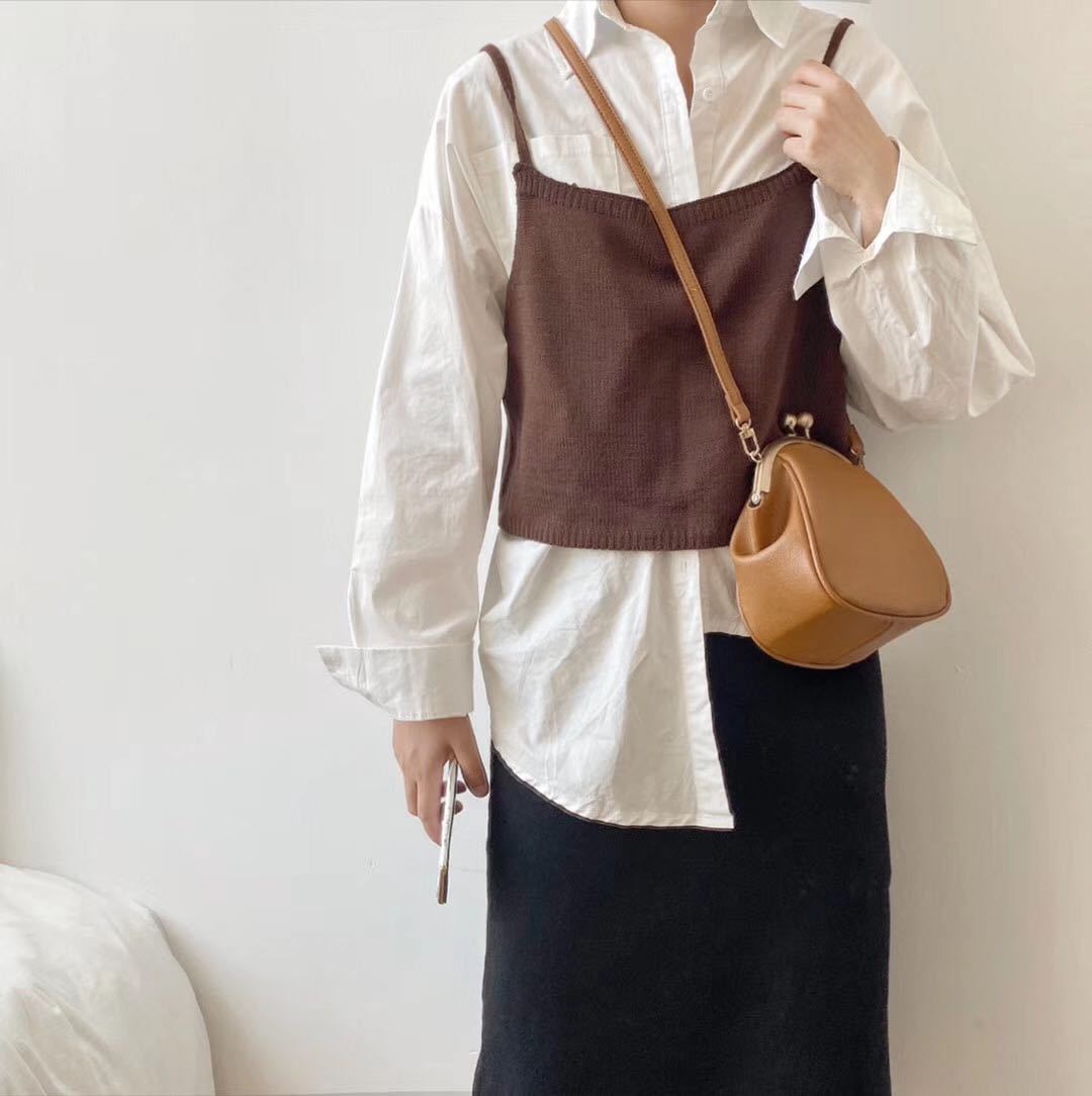 Women's Simple One - Shoulder Messenger Bag - AmiraMart