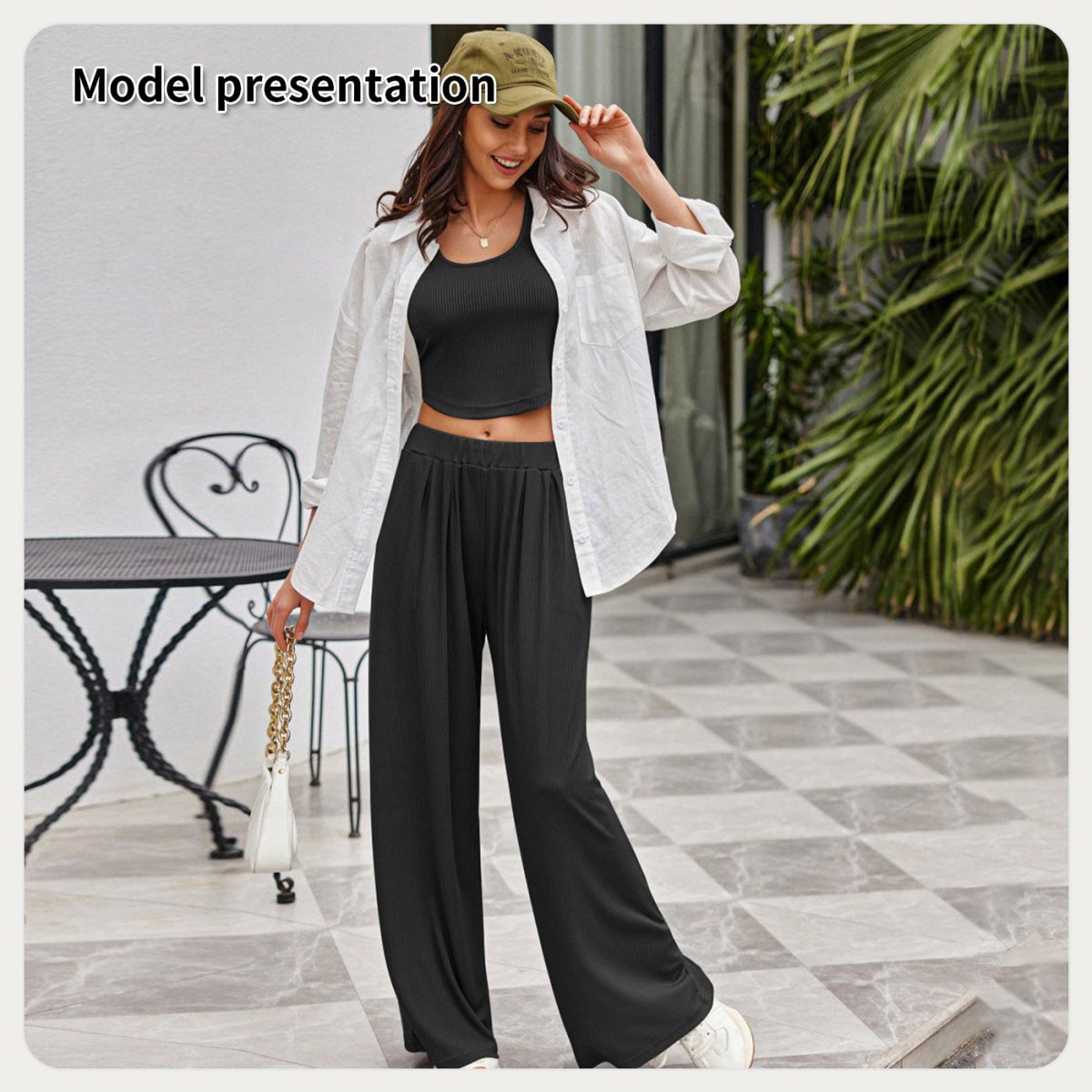 Women's Simple Solid Color Suit - AmiraMart