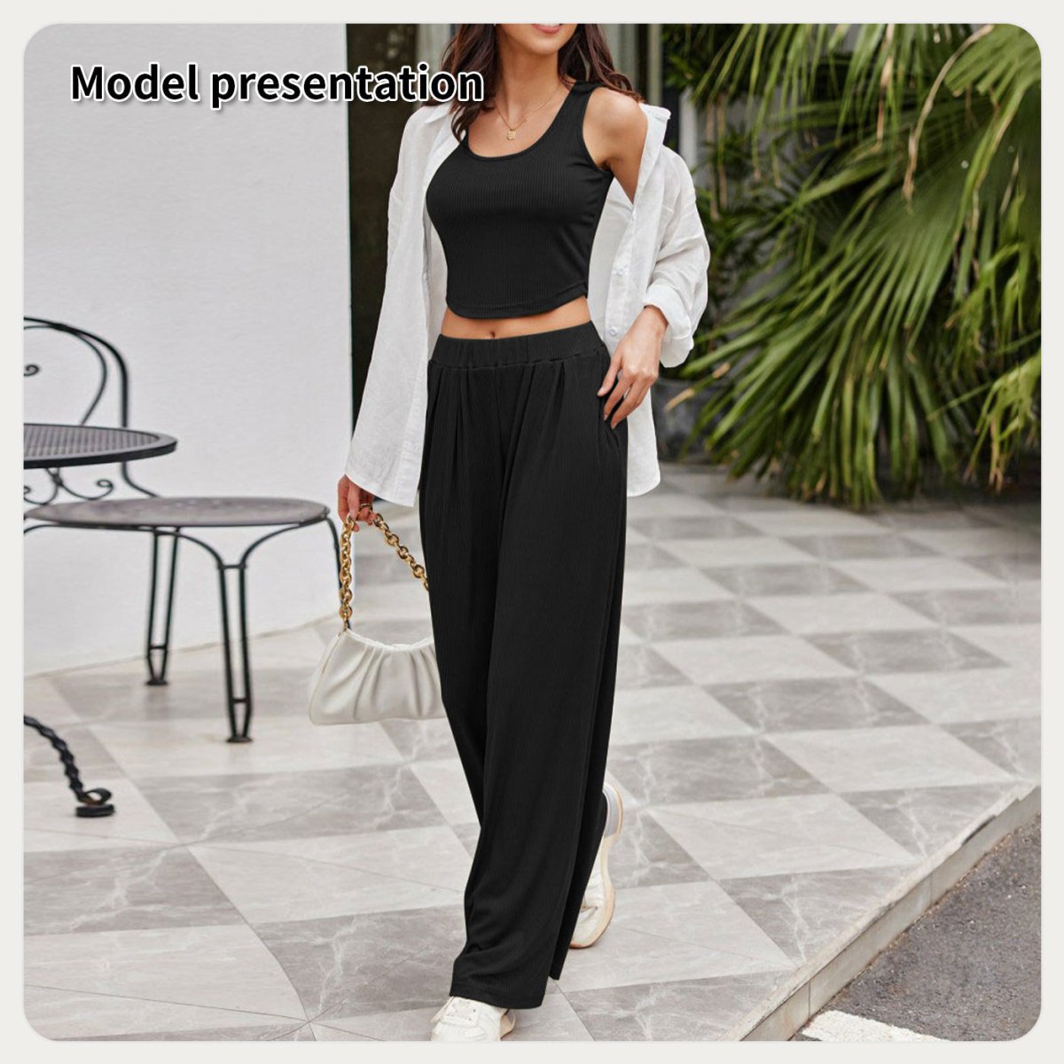Women's Simple Solid Color Suit - AmiraMart