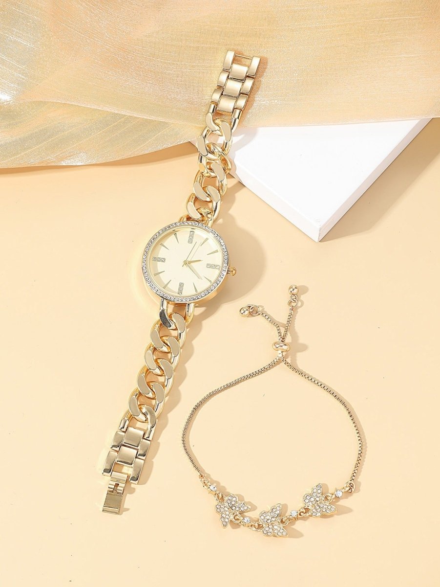 Women's Simple Thin Strap Bracelet Watch - AmiraMart