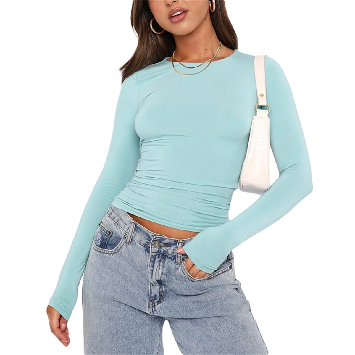 Women’s Slim Pullover T-Shirt - AmiraMart