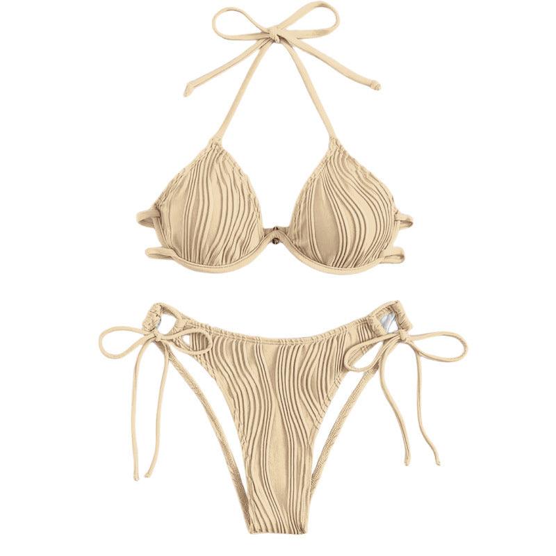 Women's Split Sexy Bikini Swimsuit With Steel Bracket - AmiraMart