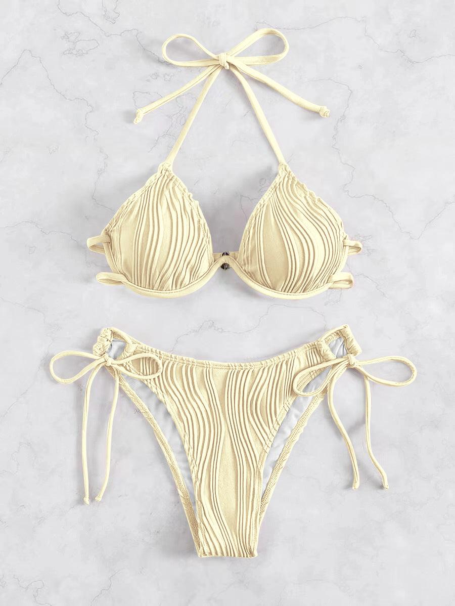 Women's Split Sexy Bikini Swimsuit With Steel Bracket - AmiraMart