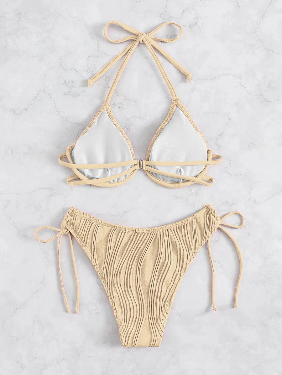 Women's Split Sexy Bikini Swimsuit With Steel Bracket - AmiraMart
