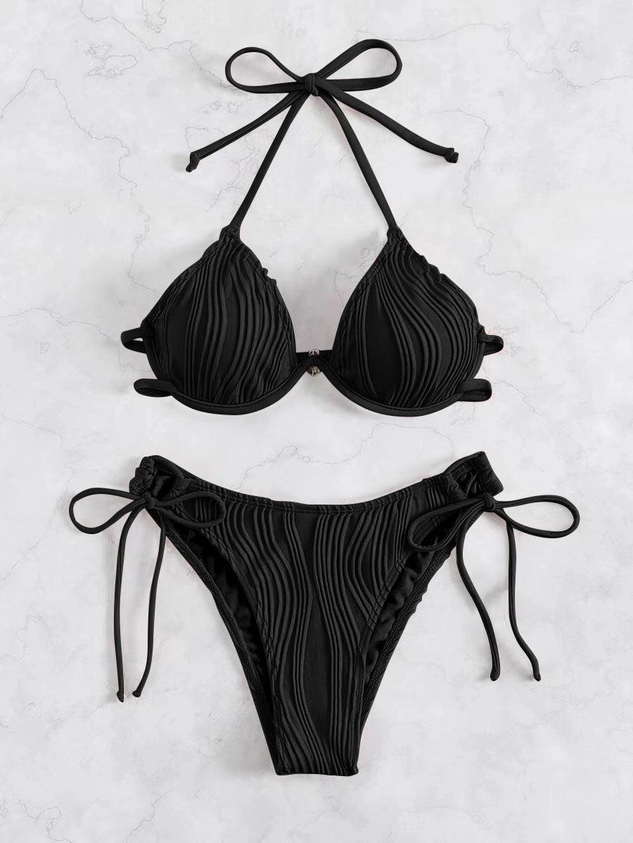 Women's Split Sexy Bikini Swimsuit With Steel Bracket - AmiraMart