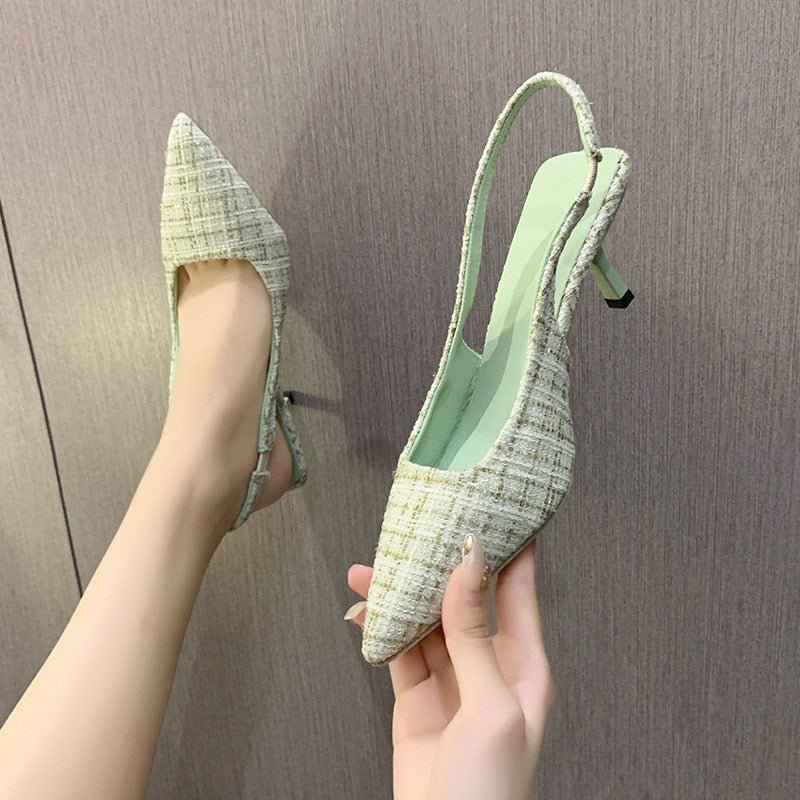 Women’s Stiletto Slingback Sandals - AmiraMart