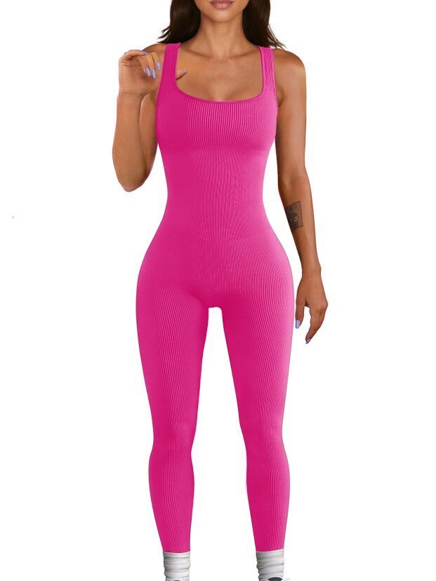 Women's Suspender Tank Top Tights - AmiraMart