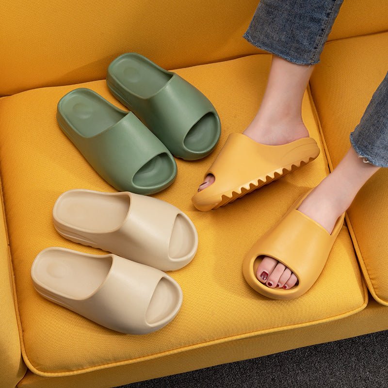 Women's Thick Sole Fish Mouth Slippers - AmiraMart