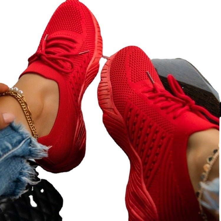 Women’s Thick Sole Sneakers - AmiraMart