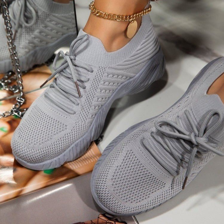 Women’s Thick Sole Sneakers - AmiraMart