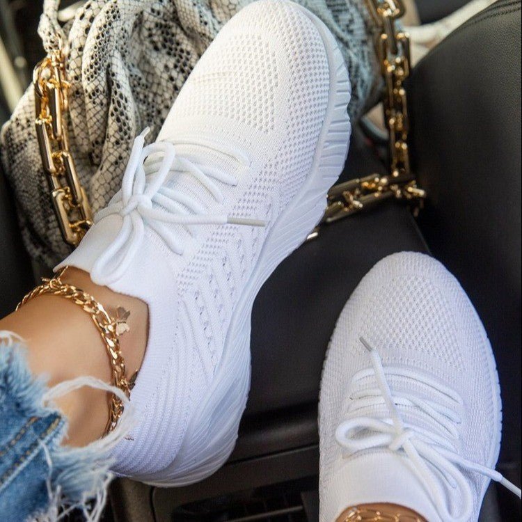 Women’s Thick Sole Sneakers - AmiraMart