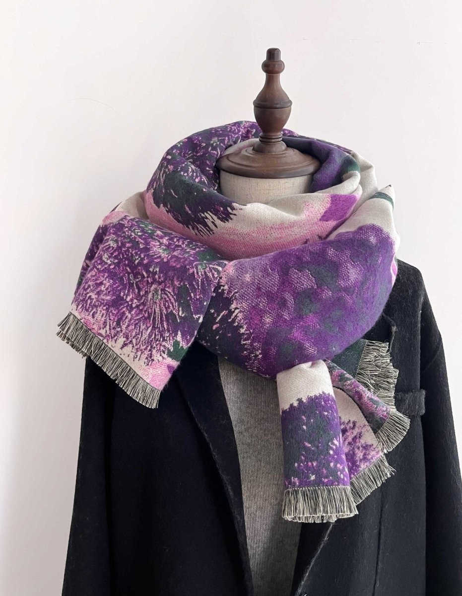 Women's Thick Windproof Shawl - AmiraMart