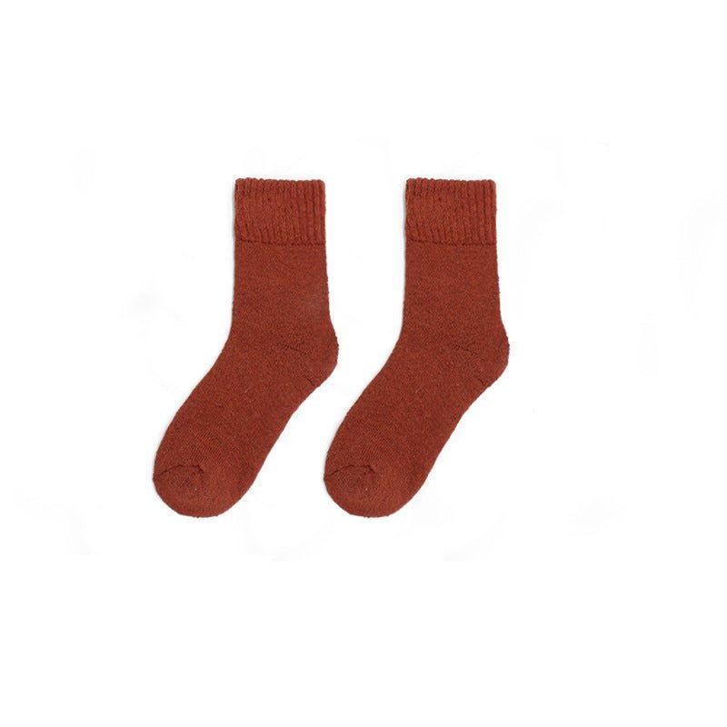 Women's Thick Wool Socks for Autumn & Winter Warmth - AmiraMart