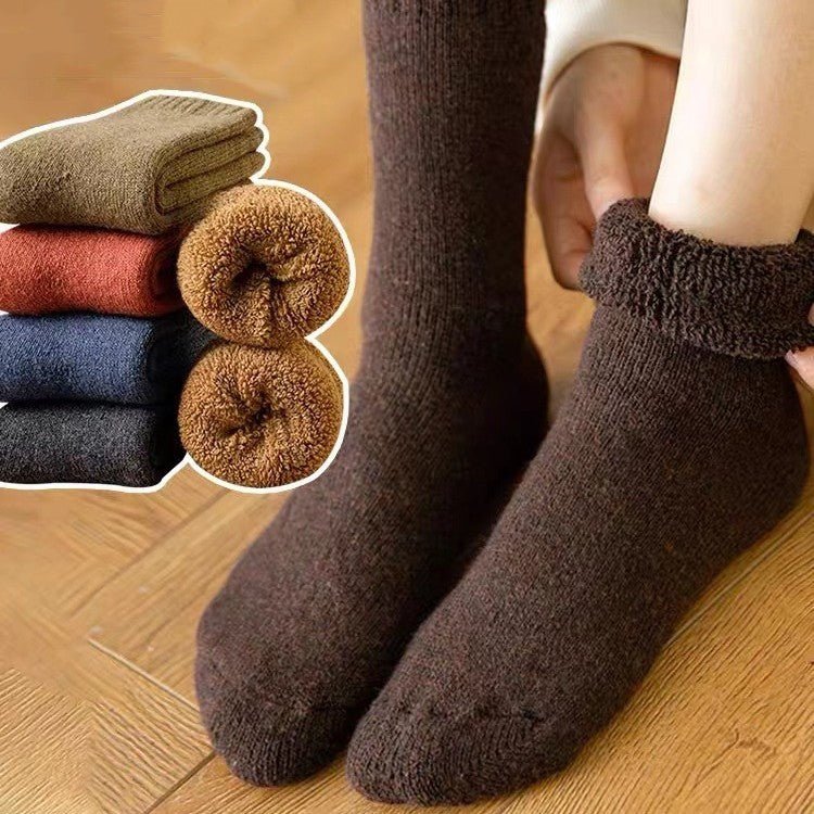 Women's Thick Wool Socks for Autumn & Winter Warmth - AmiraMart