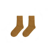 Terry Wool Socks Turmeric