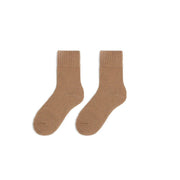 Terry Wool Socks Camel
