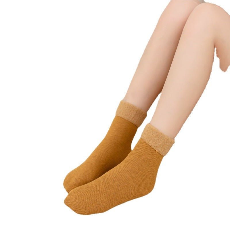 Women's Thick Wool Socks for Autumn & Winter Warmth - AmiraMart