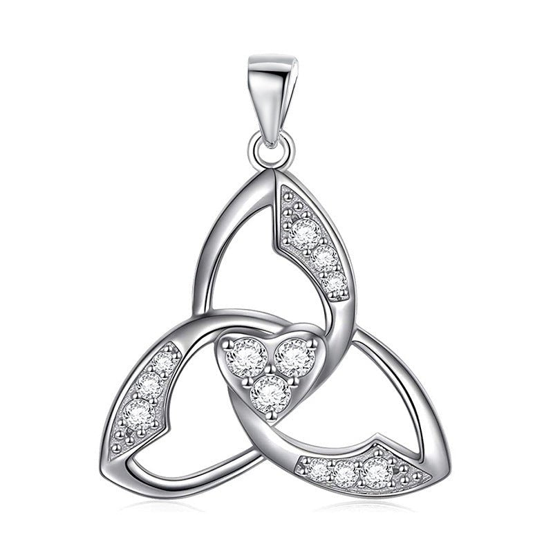 Women's Triangle Silver Accessories Clavicle Chain - AmiraMart