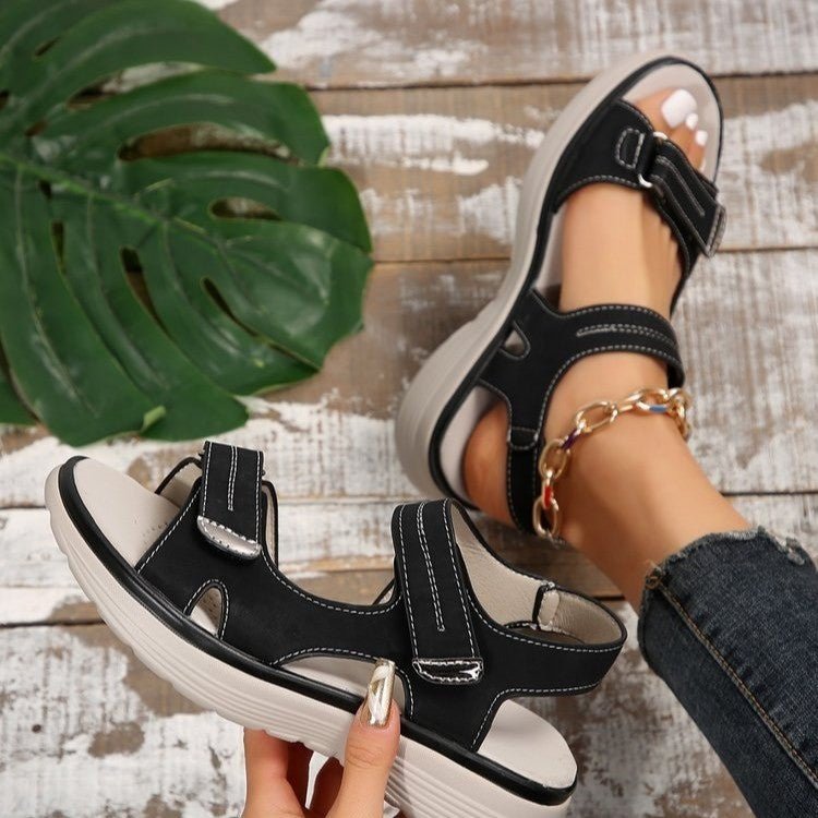 Women’s Velcro Sandals – Lightweight & Comfortable - AmiraMart