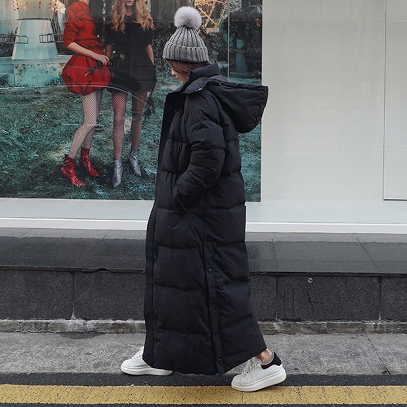 Women's Warm Hooded Thickened Parka Coat - AmiraMart