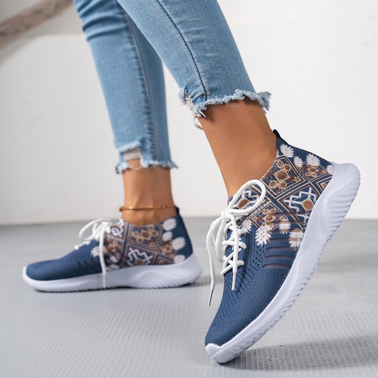 Women’s Woven Flat Shoes – Summer Stylish & Lightweight - AmiraMart