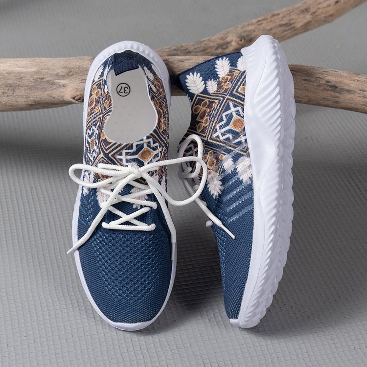 Women’s Woven Flat Shoes – Summer Stylish & Lightweight - AmiraMart