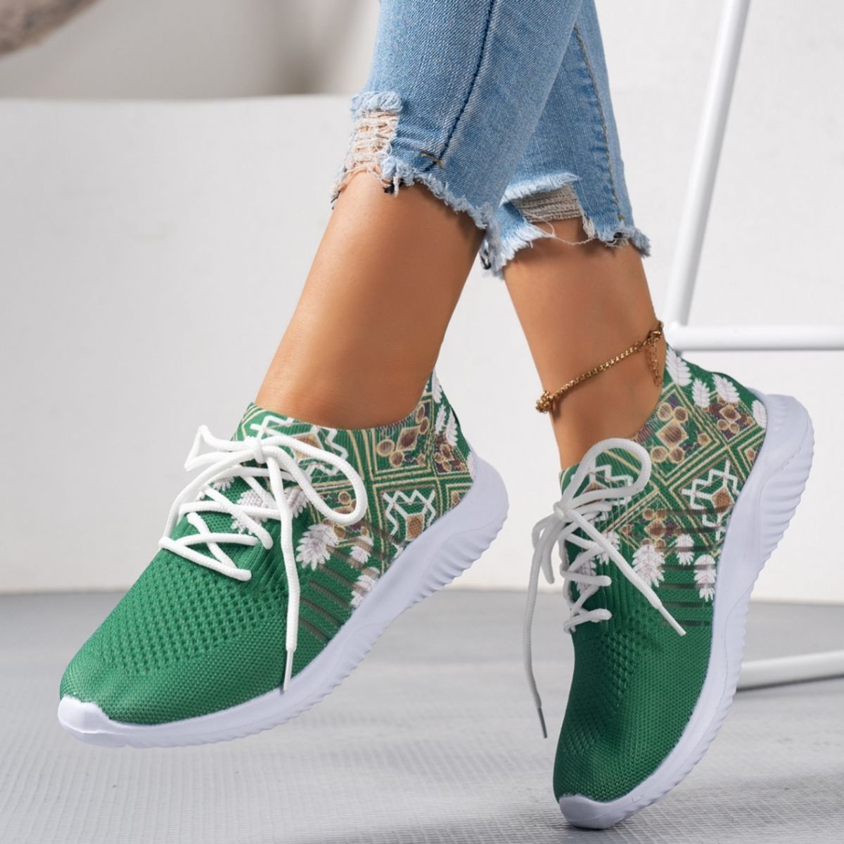 Women’s Woven Flat Shoes – Summer Stylish & Lightweight - AmiraMart
