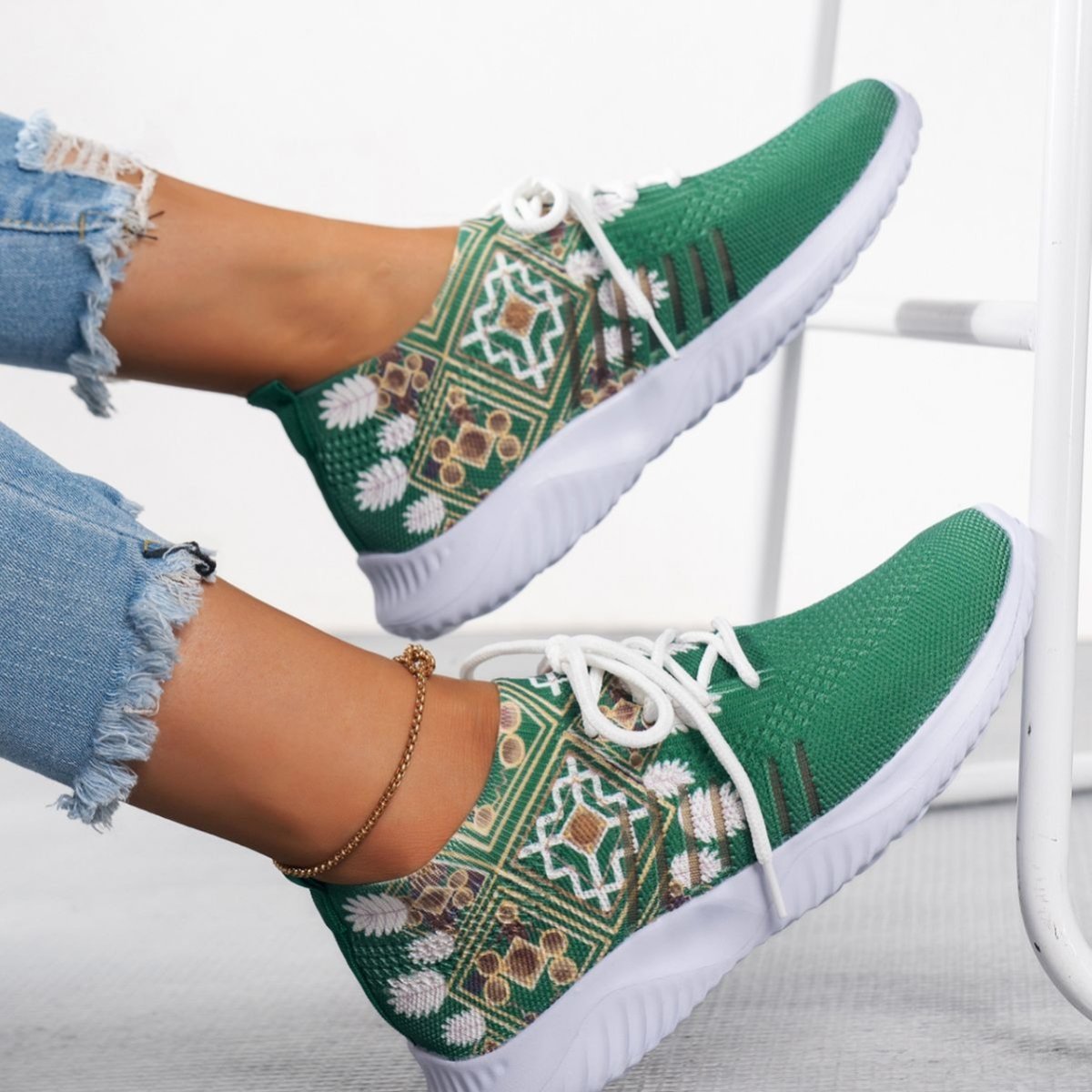 Women’s Woven Flat Shoes – Summer Stylish & Lightweight - AmiraMart