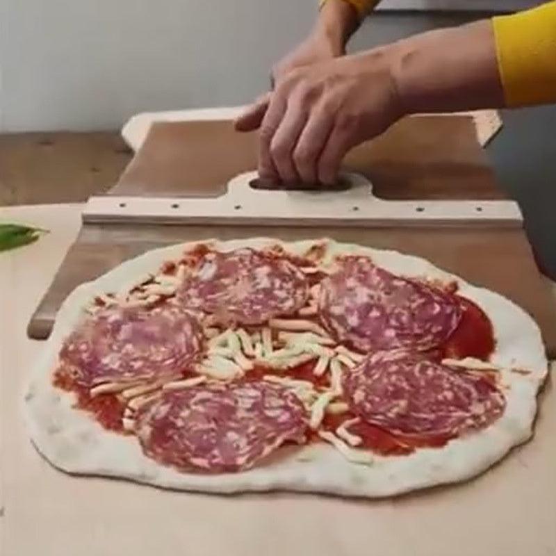 Wooden Handle Transfer Pizza - AmiraMart