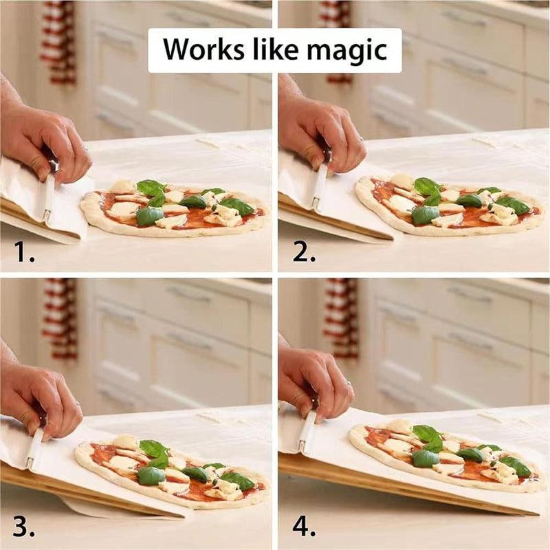 Wooden Handle Transfer Pizza - AmiraMart