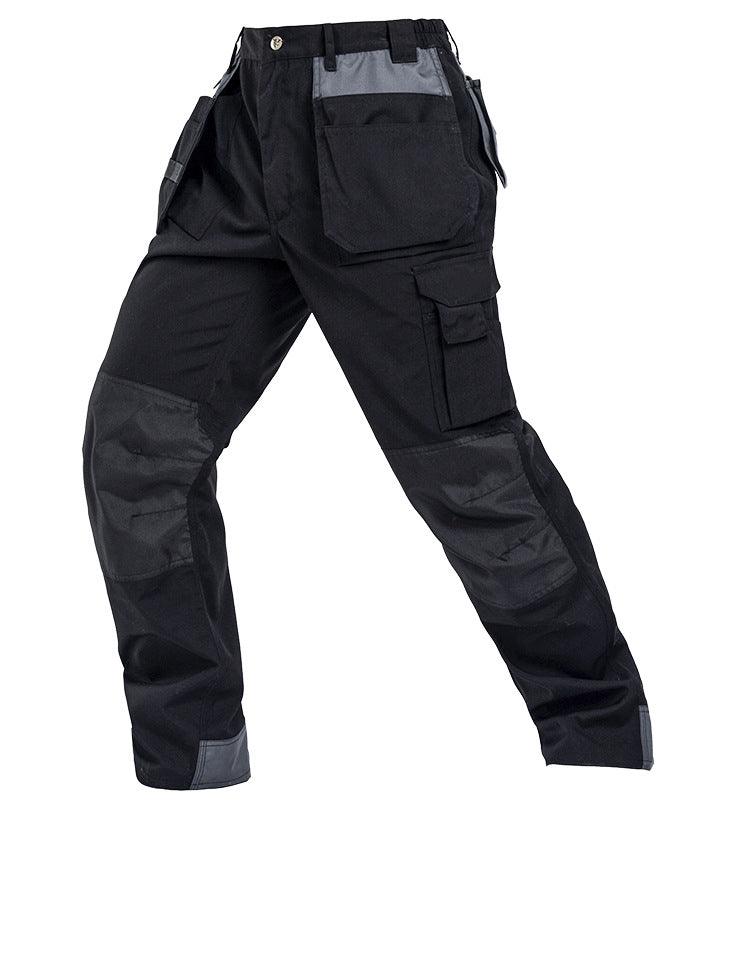 Workwear Autumn Trousers Multi Pocket Sturdy Machine Repair Pants Loose - AmiraMart