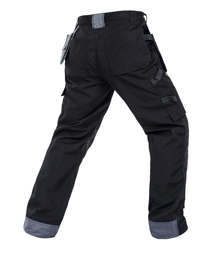 Workwear Autumn Trousers Multi Pocket Sturdy Machine Repair Pants Loose - AmiraMart
