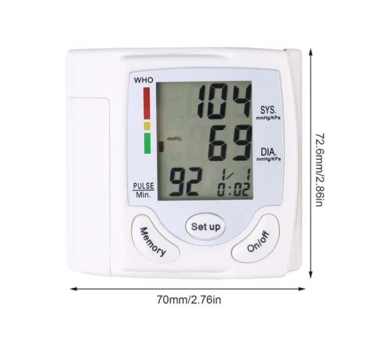 Wrist Blood Pressure Monitor - AmiraMart