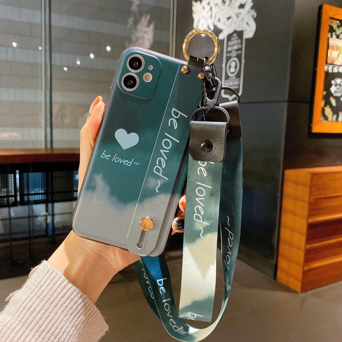 Wristband Phone Case Watercolor Phone Case - AmiraMart