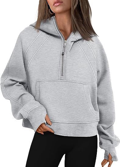 Zipper Hoodies Sweatshirts With Pocket - AmiraMart