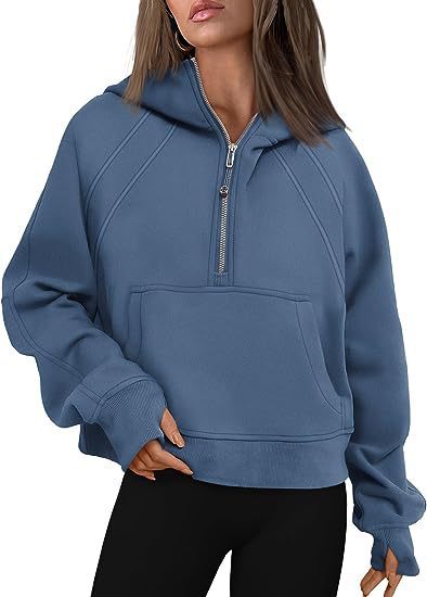 Zipper Hoodies Sweatshirts With Pocket - AmiraMart