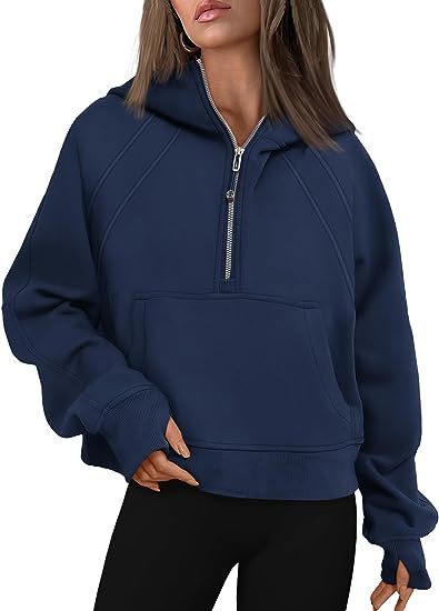 Zipper Hoodies Sweatshirts With Pocket - AmiraMart