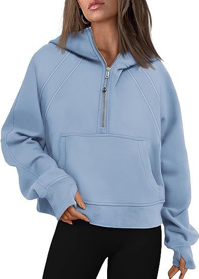 Zipper Hoodies Sweatshirts With Pocket - AmiraMart