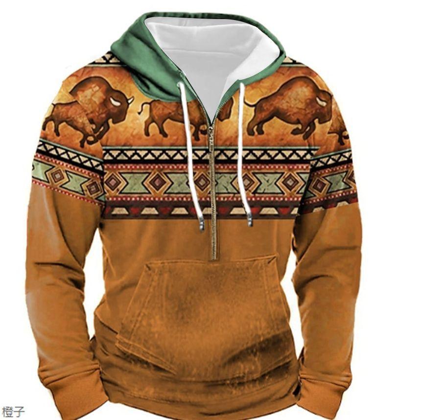 Zipper Sweaters Menswear With Pockets - AmiraMart