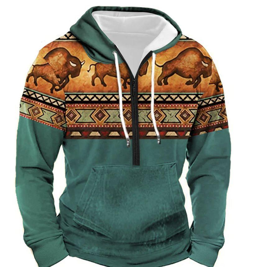 Zipper Sweaters Menswear With Pockets - AmiraMart